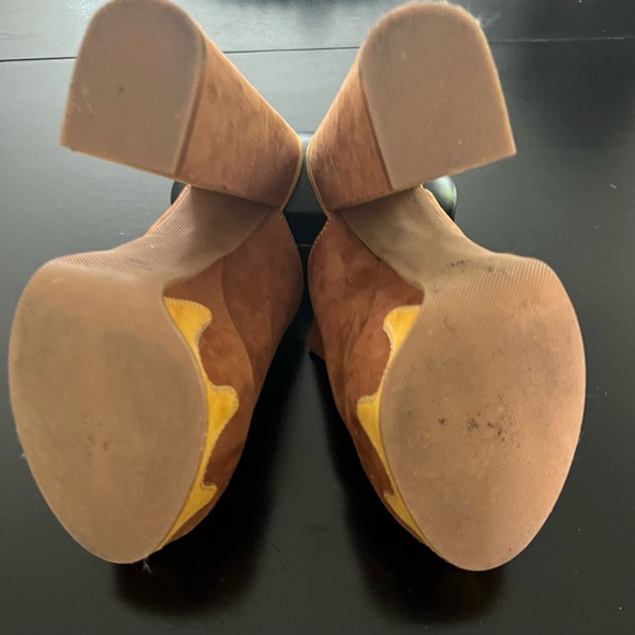 💫✨HP✨💫Suede platform mimosa mules (37.5/7) - Picture 7 of 11